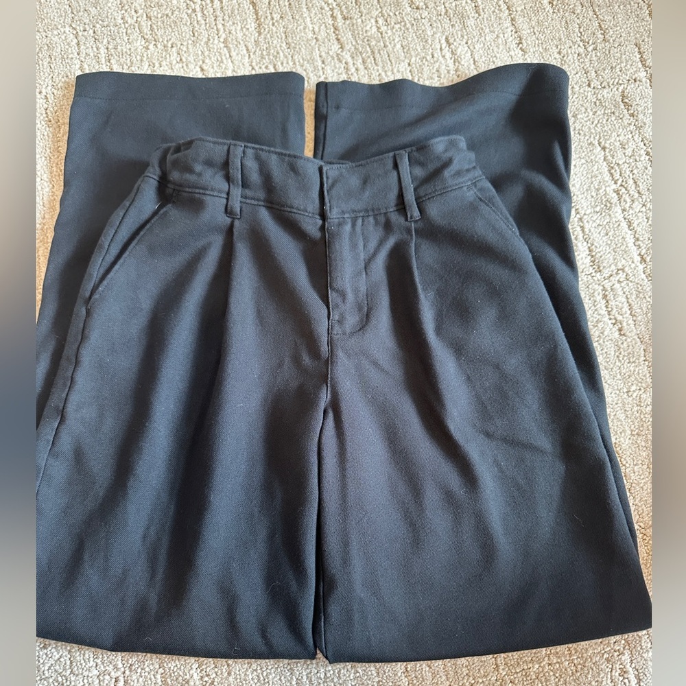 Abercrombie kids comfy wide leg slacks.